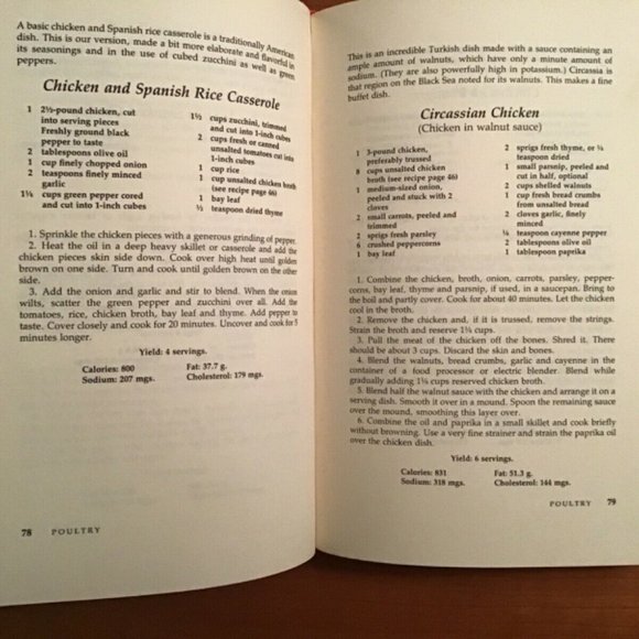 Craig Claiborne’s Gourmet Diet 1980 With Pierre Franey HC Cookbook - Picture 3 of 4
